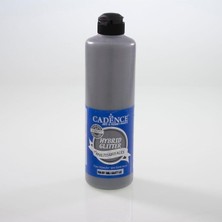 Myg Plus Cadence Hybrid Glitter Multisurface Akrilik Boya, Grafiti Gri, 500 ml