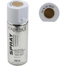 Myg Plus Cadence Sprey Yaldız Boya, 310 Altın, 400 Ml, Akrilik, Çok Amaçlı Vernik