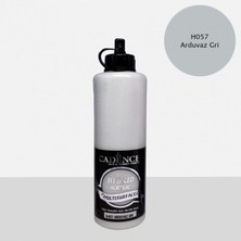 Myg Plus Cadence Multisurface Hybrid Akrilik Boya, H057 Arduvaz Gri, 500ML
