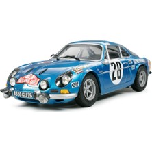 Myg Plus Tamiya 300024278 Renault Araç 300024278-1:24 Alpine A110 ´71 Monte Carlo, Orijinaline Uygun Reprodüksiyon, Plastik Montaj Seti, El Işi, Model Montaj Seti, Montaj, Boyasız, Çok Renkli