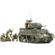 Myg Plus Tamiya 300035313 – 1: 35 Wwii Us M5 A1 Hafif Panzer Moerser (4)