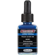 Myg Plus Schmincke Aero Color Professional Akrilik Airbrush Mürekkebi 28 ml 841 Phthalo Blue