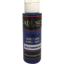 Myg Plus Cadence 0253 Ultramarine Mavi - Premium Akrilik 70ML | Marmara Hobi Ultramarine Mavi Tek Ebat Unisex