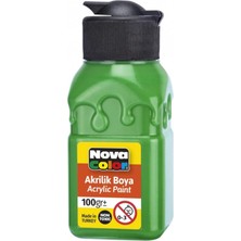 Myg Plus Nova Color Akrilik Boya, 100 Gr, Yeşil