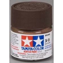 Myg Plus Tamiya X-9 Brown Parlak Akrilik Boya (10 Ml.)
