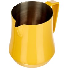 Myg Plus Motta 8007986042507 4250 Sütlük Tulip Kaplanmış Paslanmaz Çelik 500 Ml, Sarı, 12, 5 x 7 x 10, 5 cm