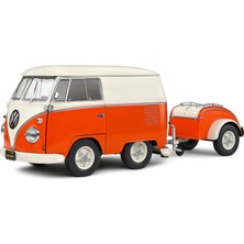 Myg Plus Solıdo 1:18 Kool Kombi Turuncu ve Beyaz 1950