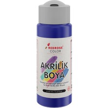 Myg Plus Red Rose Lacivert Akrilik Boya 60 ml