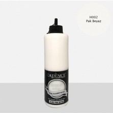 Myg Plus Cadence Multisurface Hybrid Akrilik Boya, H-002 Pak Beyaz, 500 ml