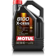 Myg Plus Motul 8100 X-Cess 5W-40 5 Lt Motor Yağı