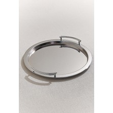 Myg Plus Misafır Metal Yuvarlak Tepsi
