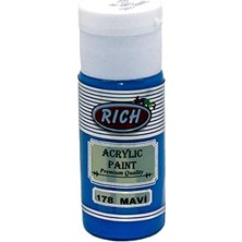 Myg Plus Rich Akrilik Boya 30 cc - Mavi
