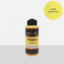 Myg Plus Cadence Premium Akrilik Boya, 0590 Kavun Sarı, 120ML