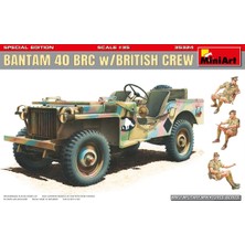 Myg Plus Miniart 35324 1:35 Ingiliz Mürettebatı ile Bantam 40 Brc - Özel Üretim