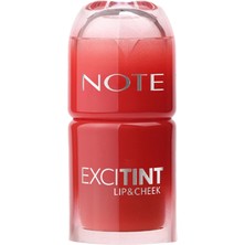 Myg Plus Excitint Lip & Cheek Dudak ve Yanak Renklendirici Tint Likit Allık - 30 Coral Rose