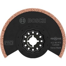 Myg Plus Bosch 1 x Pro Multi Malzeme Acz 85 Rt3 Çok Fonksiyonlu Aletler Için Yaprak (Harç, Gözenekli Beton, Ø 85 Mm, Profesyonel Aksesuar Çok Fonksiyonlu Alet)