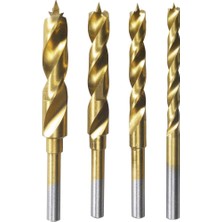 Myg Plus Dremel 636 Titanyum Kaplama Ahşap Delici Uç Seti, 4'lü