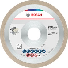 Myg Plus Bosch Professional Accessories Elmas Kesme ve Delme Aksesuarları, Disk, Gri, 115X22.23X1.6X7 Mm, 1 Adet