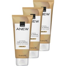 Myg Plus Avon Anew Ultimate Firm And Supple Altın Maske 75 Ml. Üçlü Set