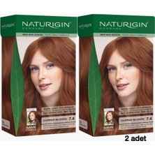 Myg Plus Naturigin Saç Boyası 7.4 Bakır Sarı 2 Adet