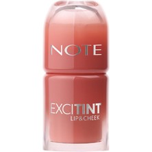 Myg Plus Excitint Lip & Cheek Dudak ve Yanak Renklendirici Tint Likit Allık - 20 Nude Harmony