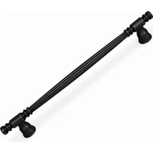 Myg Plus Gözde Siyah Çekmece Kulp 160 mm Modern Tasarım Dayanıklı Dolap Kapak Kulpu Mobilya Aksesuarı