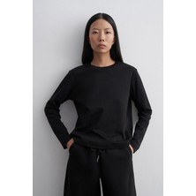 Kadriye Baştürk Basic Pamuklu Tina Body Siyah