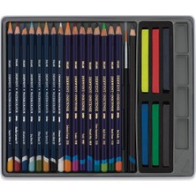 Derwent Aquarellstifte Metal Kutuda 24 Stück