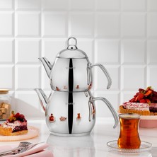 Schafer Alia Çaydanlık Takımı Orta Boy 4 Parça-Inox