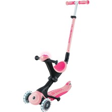 Globber Go Up Deluxe Işıklı Scooter - Pastel Pembe