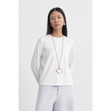 Kadriye Baştürk Basic Pamuklu Tina Body Ekru