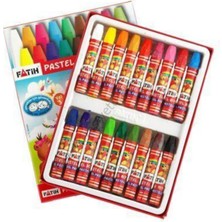 Fatih 0330 Pastel Boya, 18 Renk, Çocuklar Için