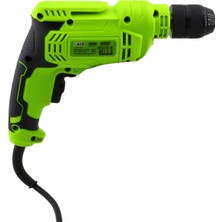 BADEM10 Haıs 6110 Darbesiz Elektirikli Matkap 10MM Mandren Delici 450W Yeşil