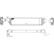 Kale Turbo Radyatörü Mga 80786 Renault Master Iıı Oem 144960015R
