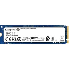 Kingston Nv2 SNV2S/1000G Pcı-Express 4.0 1 Tb M.2 SSD - Teşhir