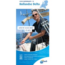 Hollandse-Delta 1:50 000 Waterkaart: Waterkaarten (Anwb Waterkaart (12))