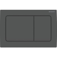 Geberit ALPHA30 Kumanda Paneli Mat Siyah 115.055.14.1