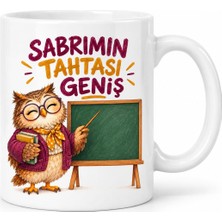 Storeşahin Öğretmen Sabrı Tasarımlı Porselen Kupa - Model 985 SHN0720