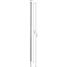 Bosch® Darbeli Matkap Ucu EXPERT7X Sds-Plus Ø 22,0 x 950/1000 mm 4, Karbür Uçlu Kesici