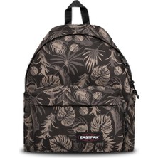 Eastpak Üniseks Dolgulu Pak'r Sırt Çantası (1'li Paket), Brize Black Grey, Ölçü Birimi, Eastpak Padded Pak'r Brize Black Grey Backpacks