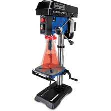 Rafta Scheppach 5906807901 Tischbohrmaschine DP18VARIO, + Positionslaser ve Led, Ayarlanabilir Devir Sayısı, Ahşap, Metal ve Plastik Için, Devir Sayısı 440 – 2580 Dk-1, 550 W, 230 V