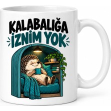Storeşahin Sosyal Izin Tasarımlı Porselen Kupa - Model 972 SHN0720