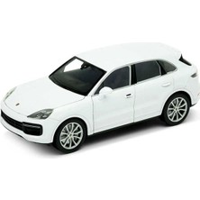 Odea Welly 1/24 Porcshe Cayenne Turbo Beyaz Model Araba