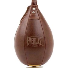 Odea Everlast Unsiex Yetişkin Spor Boks Punching Ball 1910 Speed Bag, Kahverengi, 9 x 6