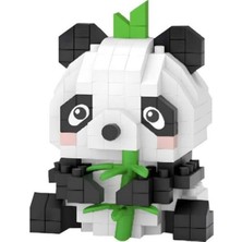 Odea LZ-8633 Loz Panda 170 Parça Block Oyuncak-Mini Poşet