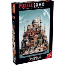 Odea Anatolian Puzzle - Tophane / 1000 Parça Puzzle, #1162