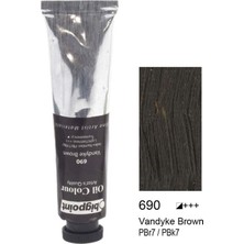 Odea Bigpoint Yağlı Boya 45 Ml. 690 Vandyke Brown