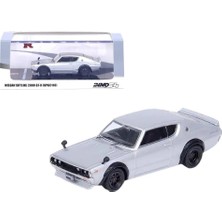 Odea Inno 1:64 Nissan Skyline 2000 Gt-R (KPGC110) Silver IN64-KPGC110-SIL