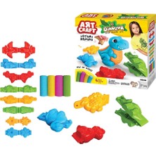 Odea Dede Artcraft 3D Dinozor Hamur Set 200 Gr.