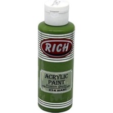 Odea Rich Akrilik Boya 130CC Haki Yeşili 214